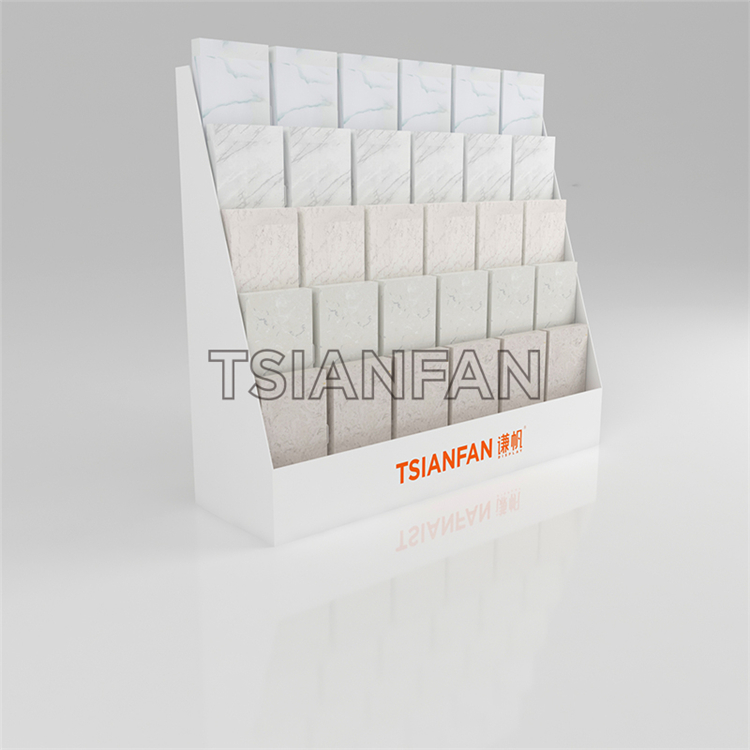 Hot Sale Quartz Stone Tile Countertop Display Rack SRT308