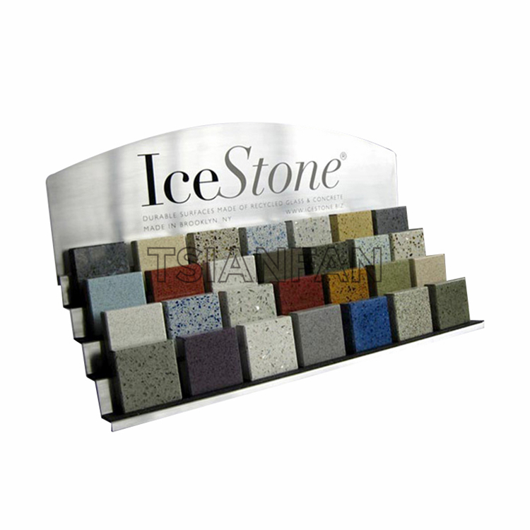 China Supplier Stone Tile Wall Sample Display Rack SRT317