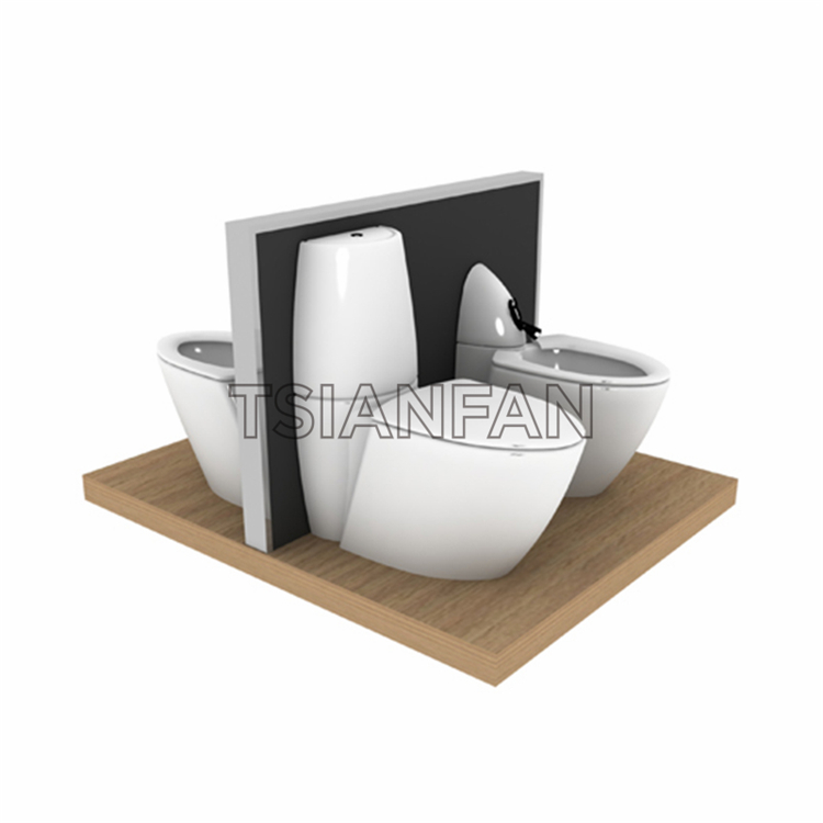 Toilet display rack VM001