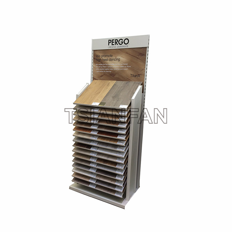 Simple wooden floor rack WE1008