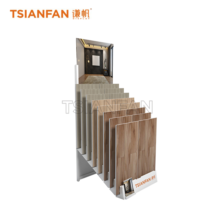 Simple wooden floor rack WE1048