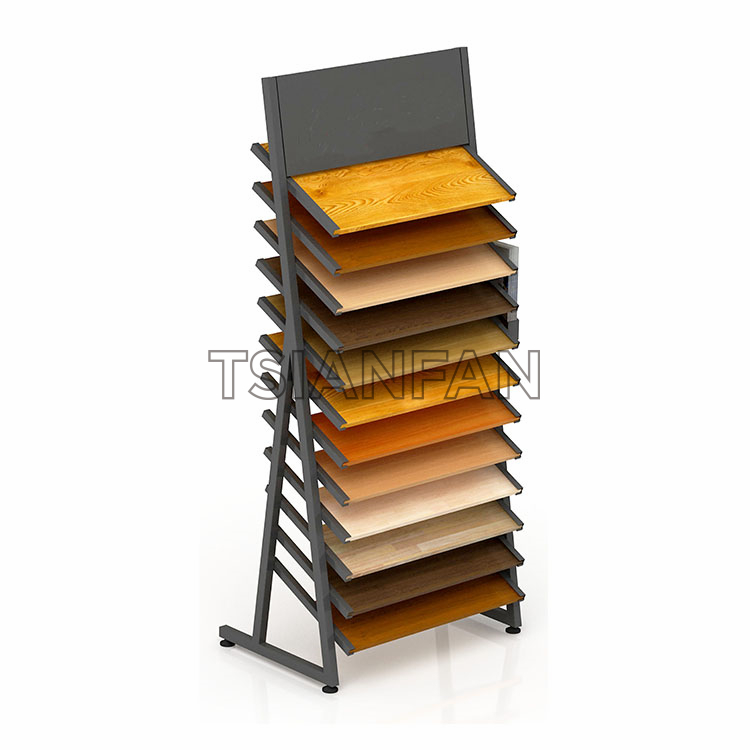 Simple wooden floor rack WE601
