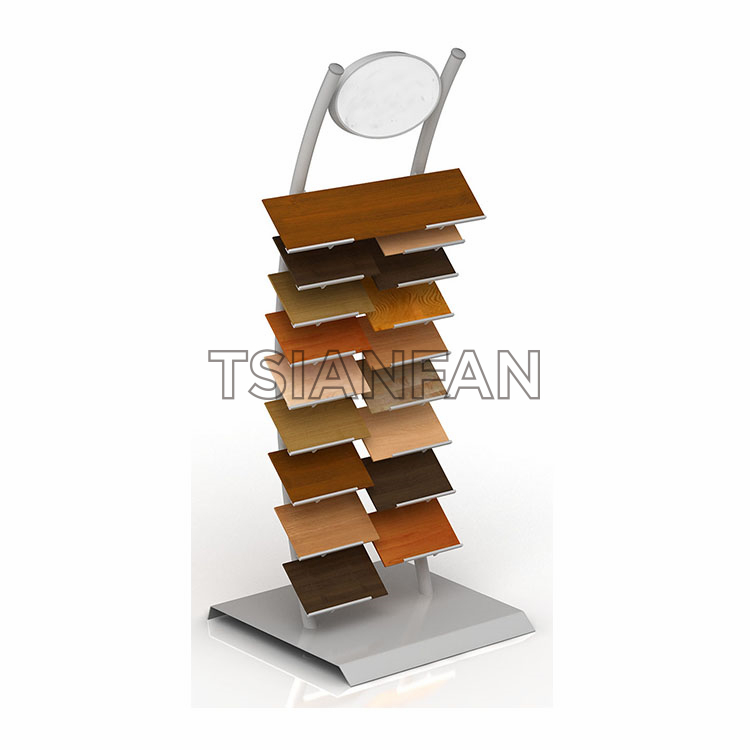 Simple wooden floor rack WE605