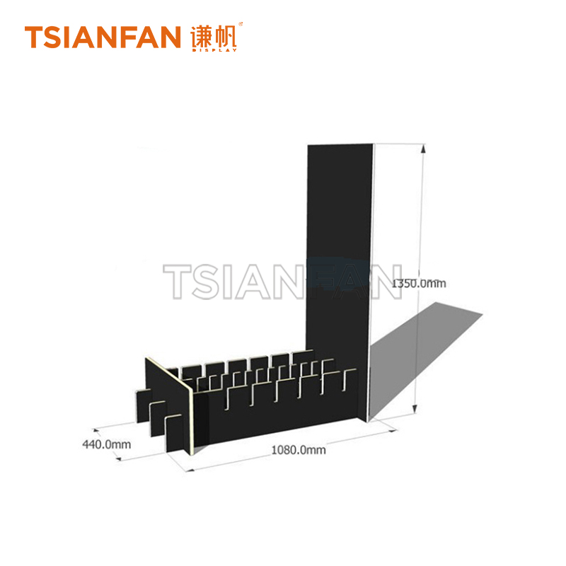 Simple wooden floor rack WE921