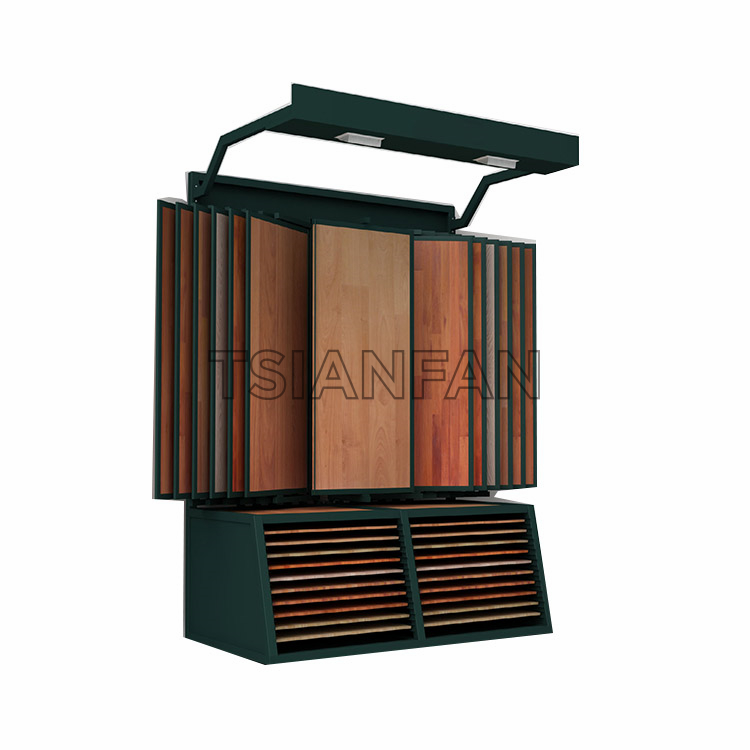 flip wood floor stand WF914